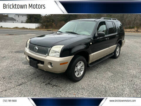 2004 Mercury Mountaineer for sale at Bricktown Motors in Brick NJ