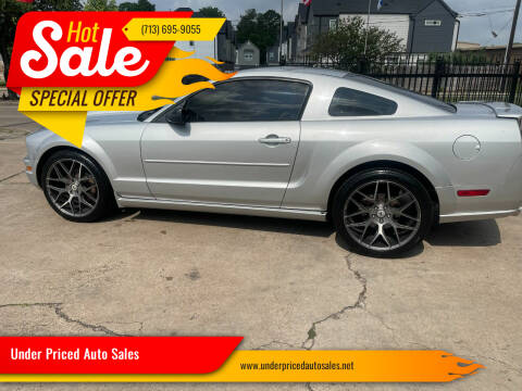 2008 Ford Mustang for sale at Under Priced Auto Sales in Houston TX