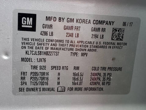 2017 Chevrolet Sonic LT Auto Fleet