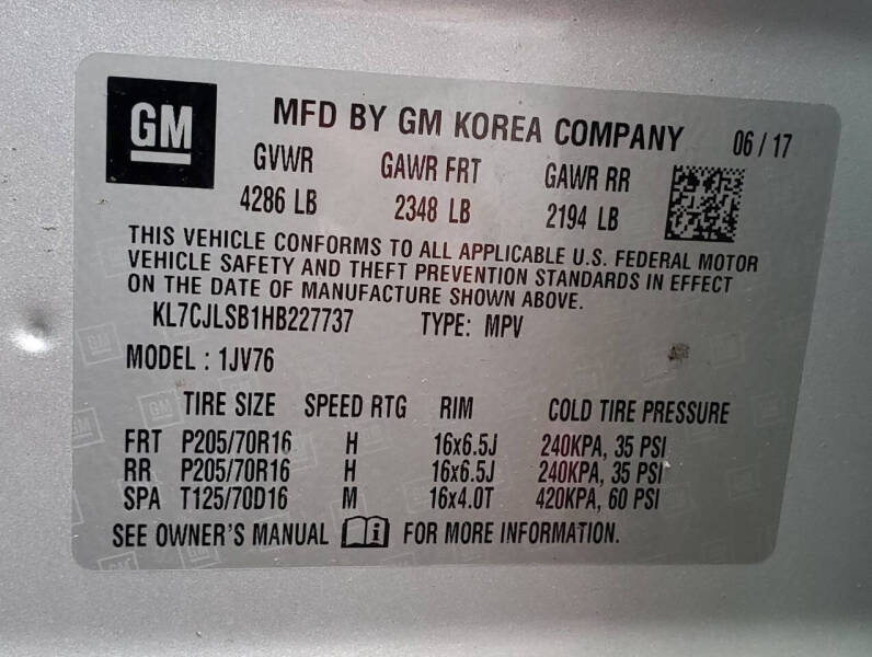 2017 Chevrolet Sonic LT Auto Fleet