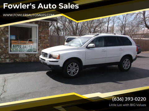 2010 Volvo XC90 for sale at Fowler's Auto Sales in Pacific MO