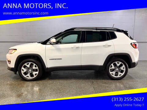 2020 Jeep Compass for sale at ANNA MOTORS, INC. in Detroit MI