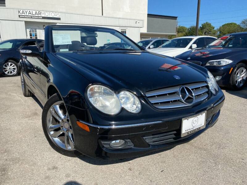 2008 Mercedes-Benz CLK for sale at KAYALAR MOTORS in Houston TX