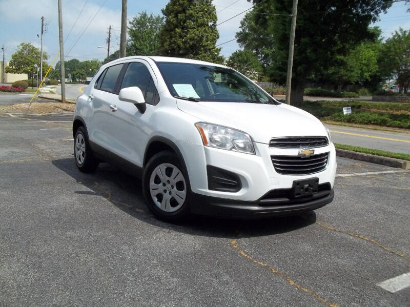 2015 Chevrolet Trax for sale at CORTEZ AUTO SALES INC in Marietta GA