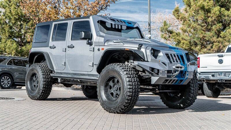 2017 Jeep Wrangler Unlimited for sale at MUSCLE MOTORS AUTO SALES INC in Reno NV