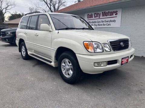 2000 Lexus LX 470 for sale at Oak City Motors in Garner NC