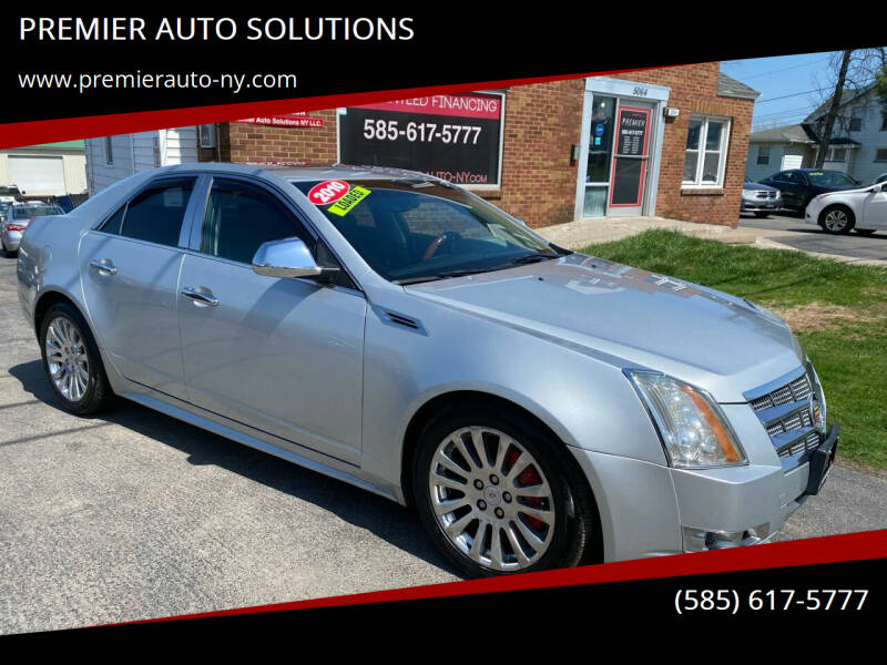 2010 Cadillac CTS for sale at PREMIER AUTO SOLUTIONS in Spencerport NY