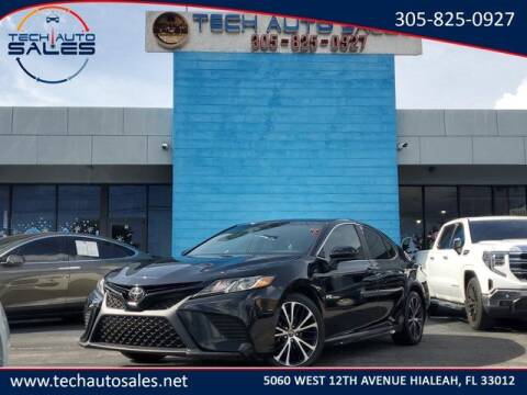 2018 Toyota Camry for sale at Tech Auto Sales in Hialeah FL