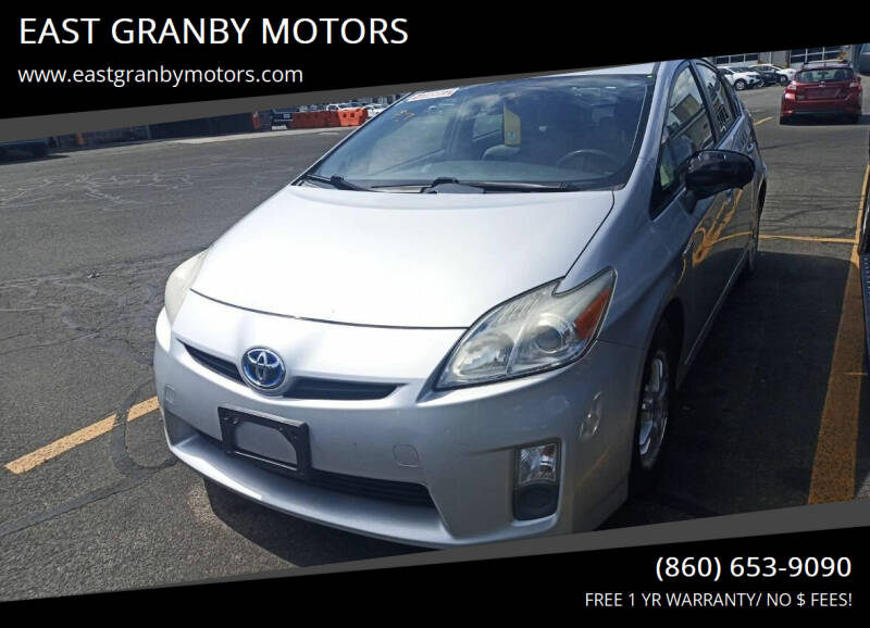 2010 Toyota Prius for sale at EAST GRANBY MOTORS in East Granby CT
