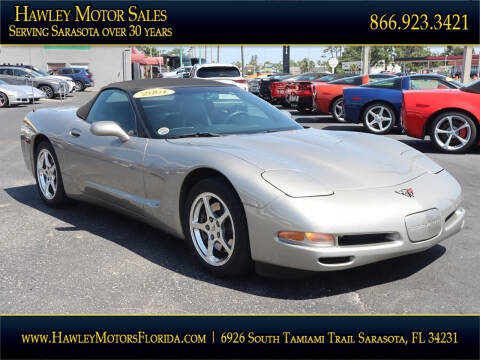 2001 Chevrolet Corvette for sale at Hawley Motor Sales in Sarasota FL