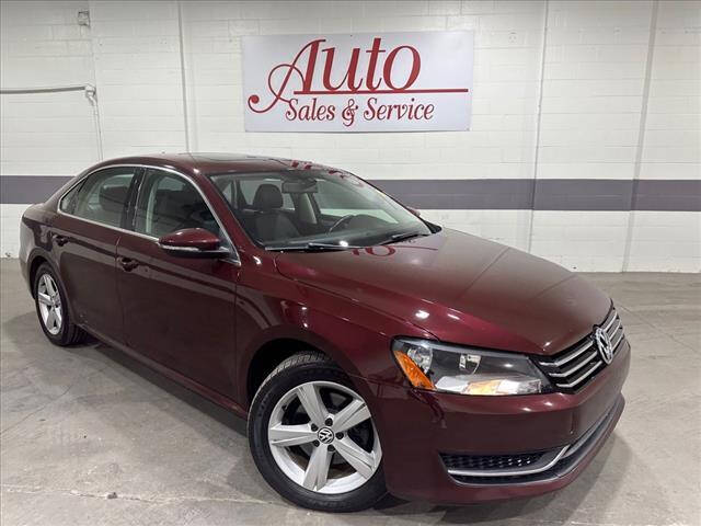 2012 Volkswagen Passat for sale at Auto Sales & Service Wholesale in Indianapolis IN