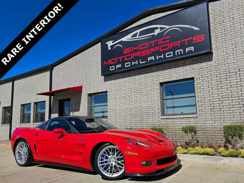 2009 Chevrolet Corvette for sale at Exotic Motorsports of Oklahoma in Edmond OK