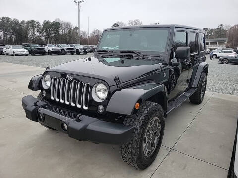 2016 Jeep Wrangler Unlimited for sale at Impex Auto Sales in Greensboro NC