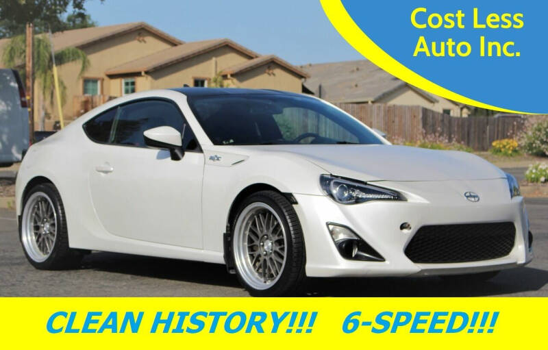2013 Scion FR-S for sale at Cost Less Auto Inc. in Rocklin CA