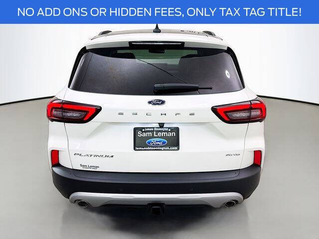 2026 Ford Escape Platinum