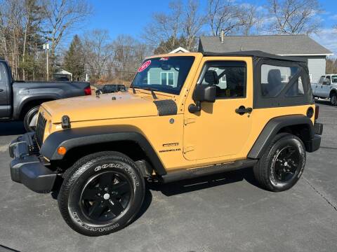 2014 Jeep Wrangler for sale at Auto Point Motors, Inc. in Feeding Hills MA