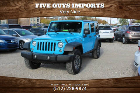 2017 Jeep Wrangler Unlimited for sale at Five Guys Imports in Austin TX