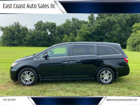 2011 Honda Odyssey for sale at East Coast Auto Sales llc in Virginia Beach VA