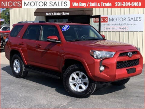 2019 Toyota 4Runner for sale at Nick's Motor Sales in Kalkaska MI