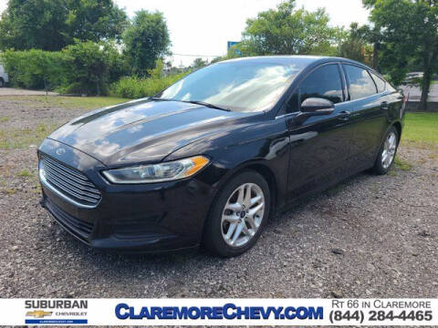 2013 Ford Fusion for sale at CHEVROLET SUBURBANO in Claremore OK