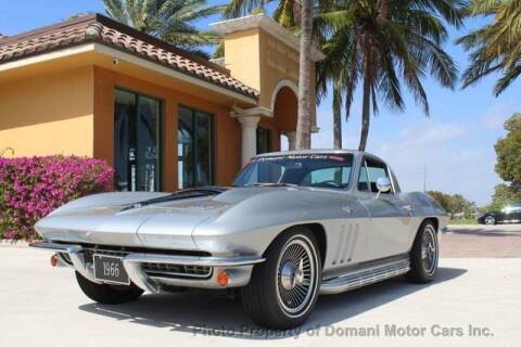 1966 Chevrolet Corvette for sale at Domani Motors in Deerfield Beach FL
