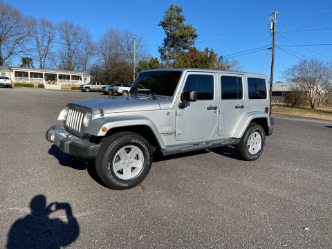 2012 Jeep Wrangler Unlimited for sale at Dorsey Auto Sales in Anderson SC