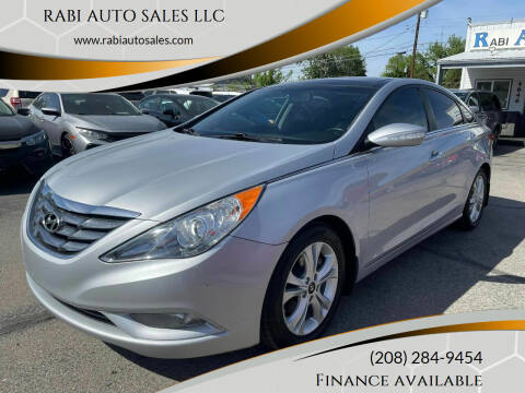 2012 Hyundai Sonata for sale at RABI AUTO SALES LLC in Garden City ID