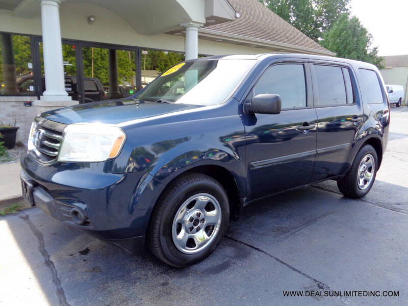 2012 Honda Pilot for sale at DEALS UNLIMITED INC in Portage MI