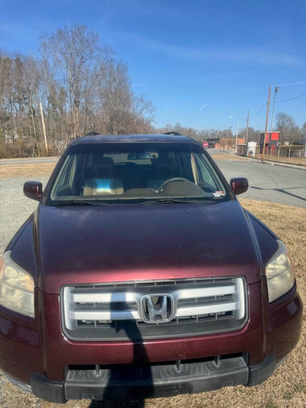 2007 Honda Pilot for sale at Simyo Auto Sales in Thomasville NC