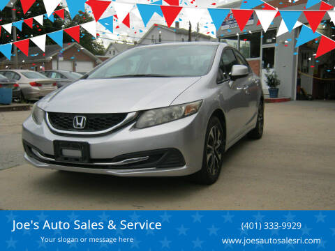 2013 Honda Civic for sale at Joe's Auto Sales & Service in Cumberland RI