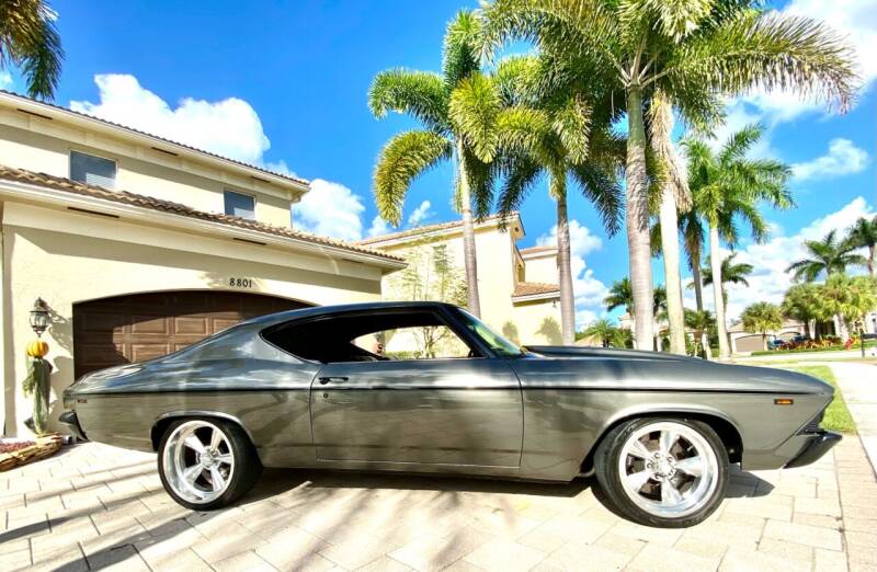 1969 Chevrolet CHEVELLE SS RESTO MOD for sale at Suncoast Sports Cars and Exotics in West Palm Beach FL