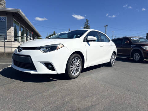 2014 Toyota Corolla for sale at WEST COAST CAR SALES in Salem OR