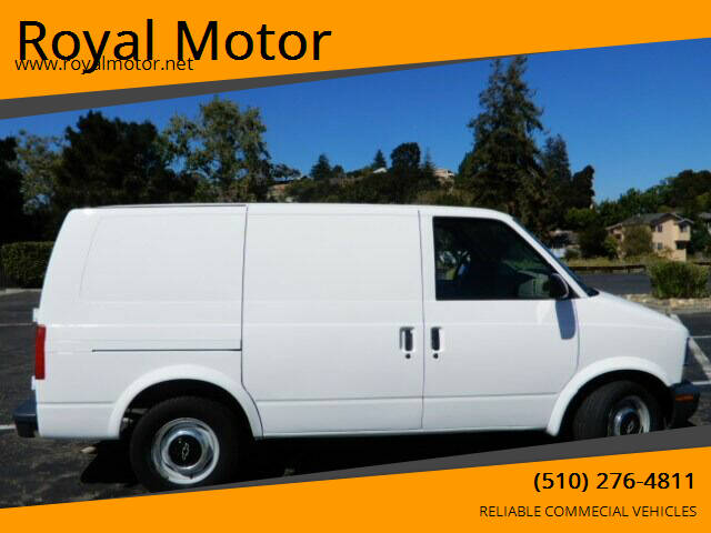 1998 Chevrolet Astro Cargo for sale at Royal Motor in San Leandro CA