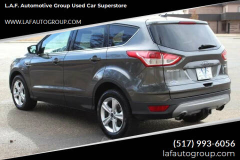 2016 Ford Escape for sale at L.A.F. Automotive Group Used Car Superstore in Lansing MI