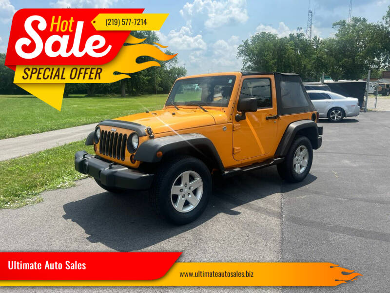 2012 Jeep Wrangler for sale at Ultimate Auto Sales in Crown Point IN
