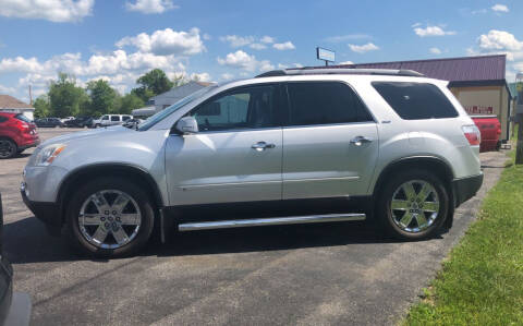 2010 GMC Acadia for sale at Village Motors in Sullivan MO