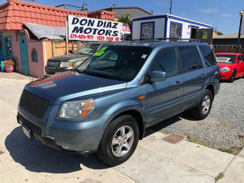 2006 Honda Pilot for sale at DON DIAZ MOTORS in San Diego CA