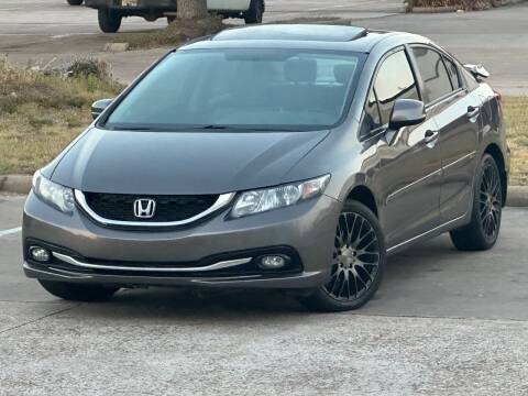 2015 Honda Civic for sale at Hadi Motors in Houston TX