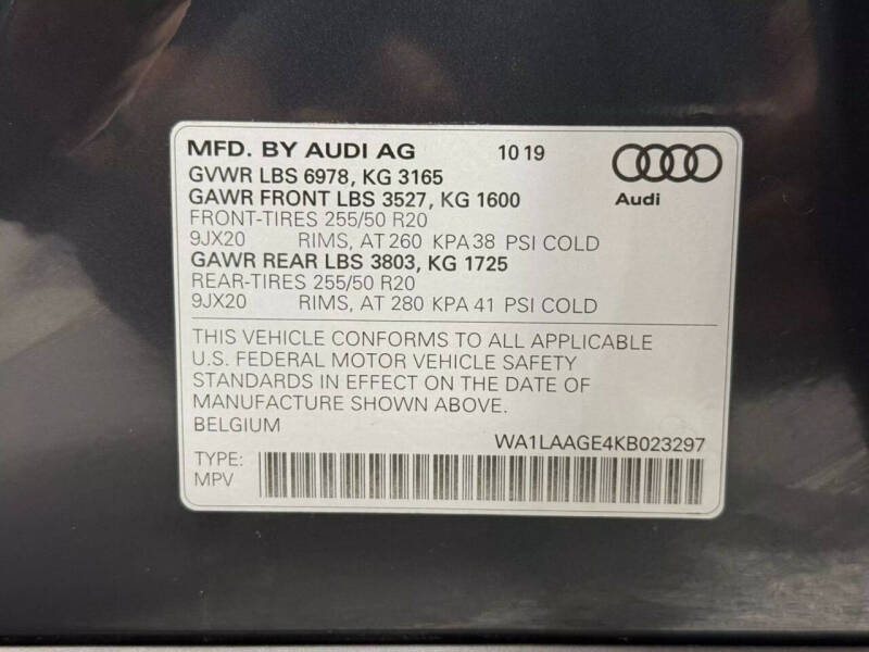 2019 Audi e-tron quattro Premium Plus