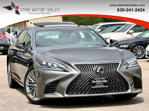 2018 Lexus LS 500 for sale at Star Motor Sales in Downers Grove IL