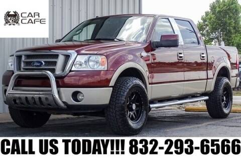 2007 Ford F-150 for sale at CAR CAFE LLC in Houston TX
