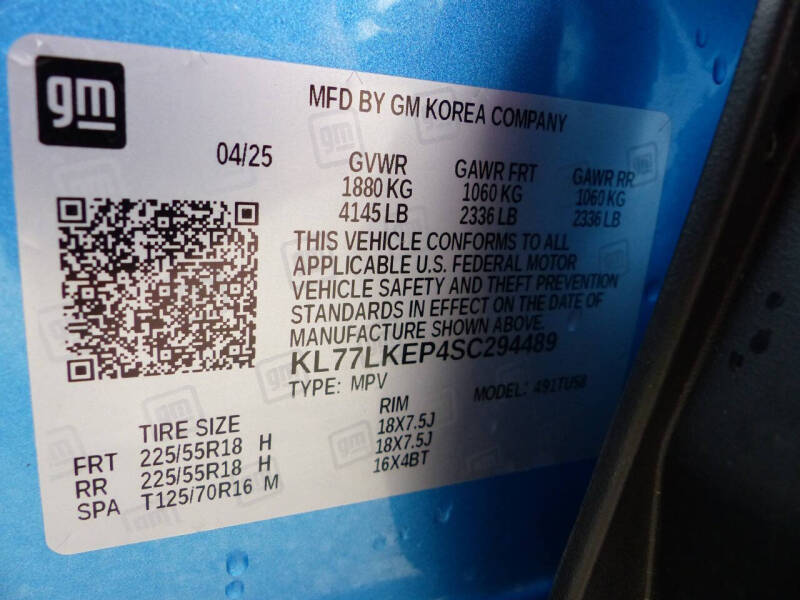 2025 Chevrolet Trax ACTIV