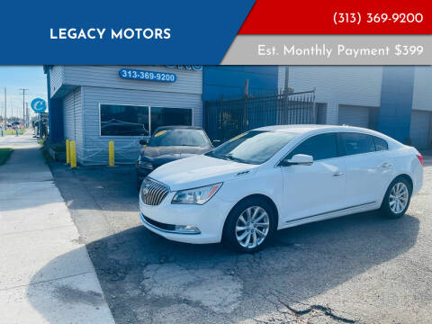 2014 Buick LaCrosse for sale at Legacy Motors in Detroit MI