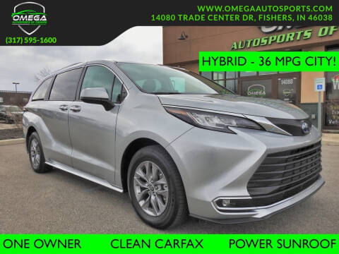 2022 Toyota Sienna for sale at Omega Autosports of Fishers in Fishers IN