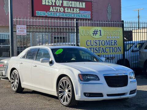 2013 Chrysler 300 for sale at Best of Michigan Auto Sales in Detroit MI