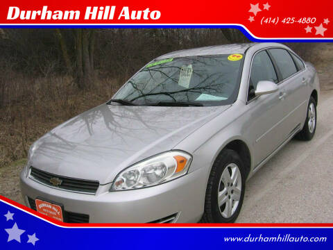 2007 Chevrolet Impala for sale at Durham Hill Auto in Muskego WI