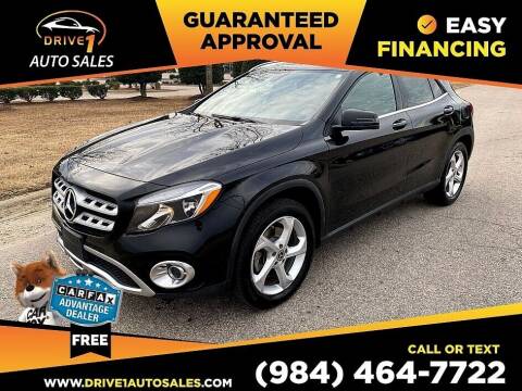 2018 Mercedes-Benz GLA for sale at Drive 1 Auto Sales in Wake Forest NC
