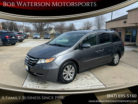 2014 Honda Odyssey for sale at Bob Waterson Motorsports in South Elgin IL