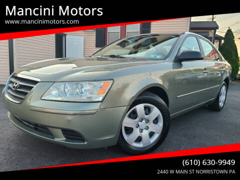 2009 Hyundai Sonata for sale at Mancini Motors in Norristown PA