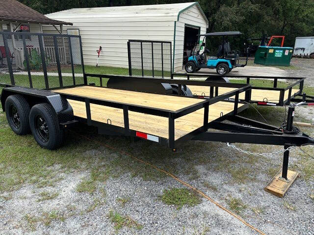 2025 J&E 7x14TA Utility Trailer for sale at Cross Resurrection Golf Carts and Trailers in Rincon, GA